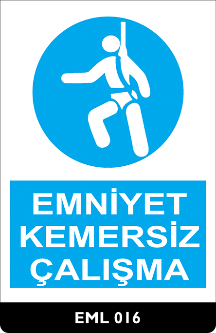 Emniyet Kemersiz Çalışma