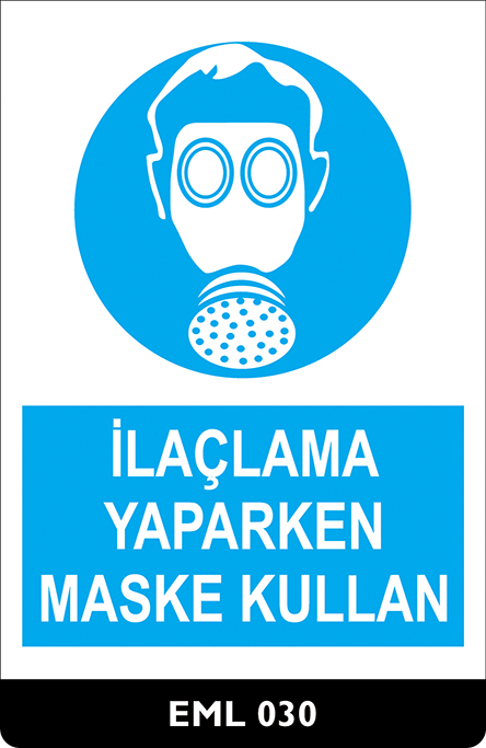 İlaçlama Yaparken Maske Kullan