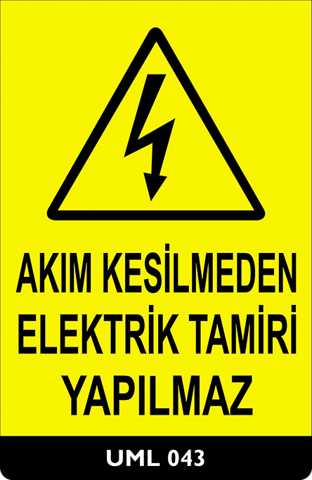 Akım Kesilmeden Elektrik Tamiri Yapılmaz