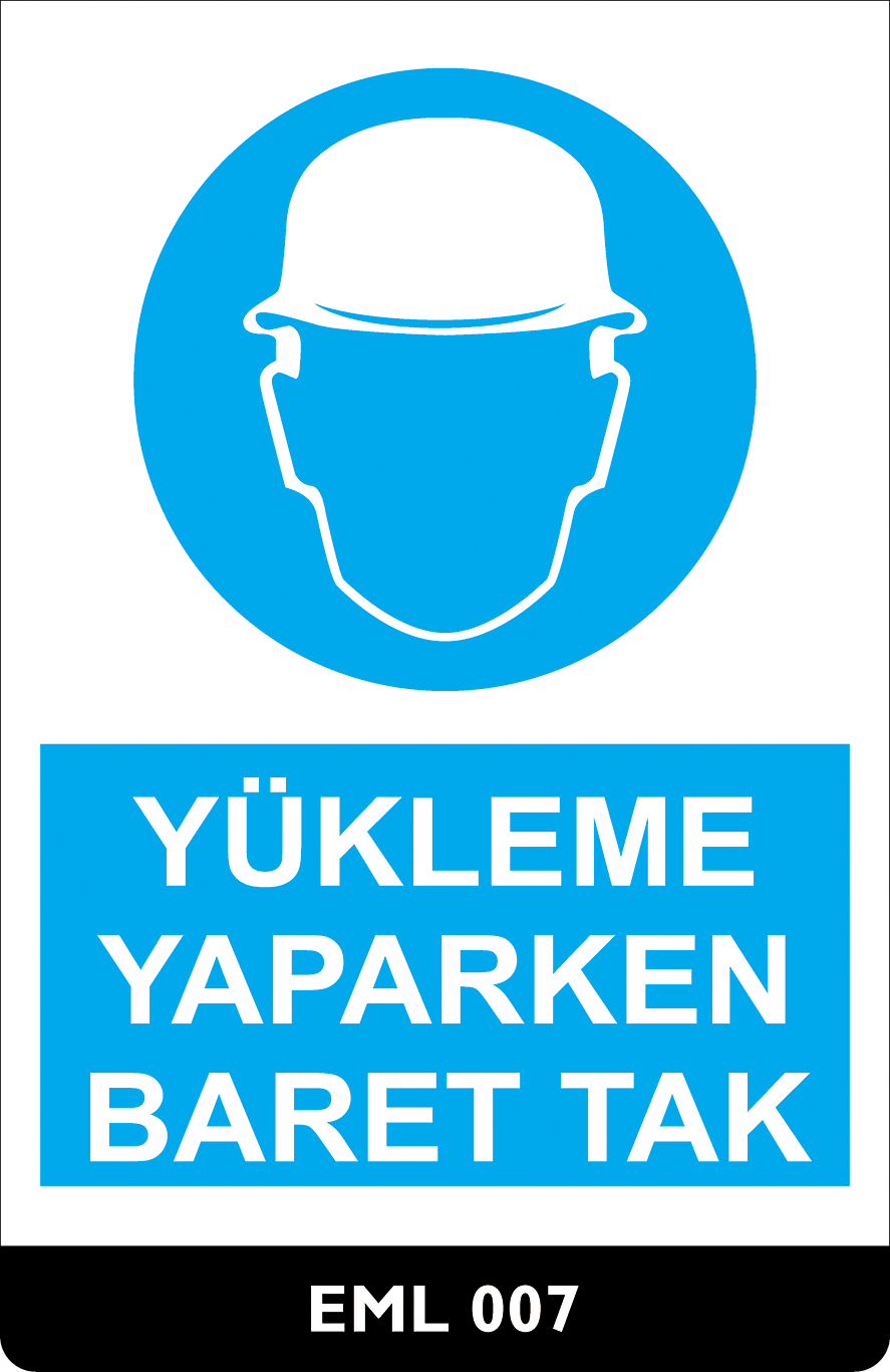 Yükleme Yaparken Baret Tak